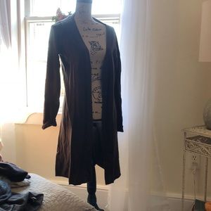 Garnet Hill long cashmere sweater.